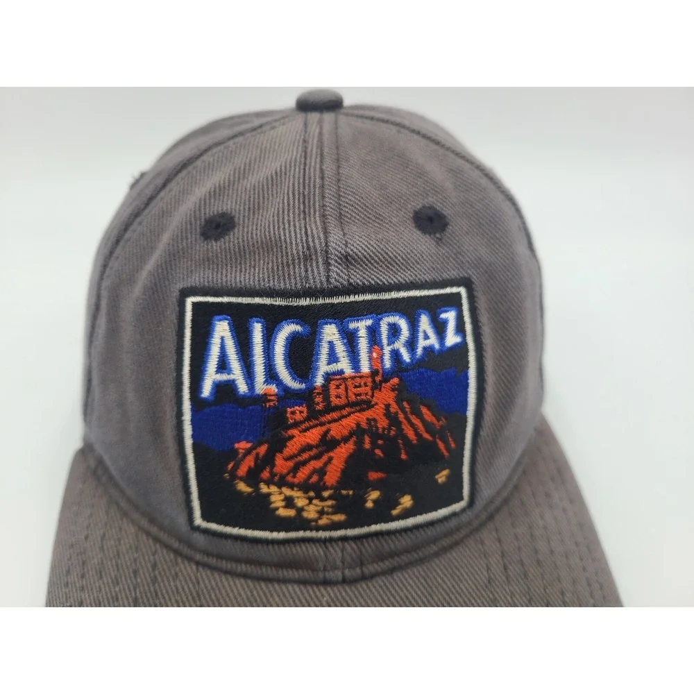 Vtg Alcatraz Island Prison Golden Gate National Parks Ouray (Fits Small) Hat Cap